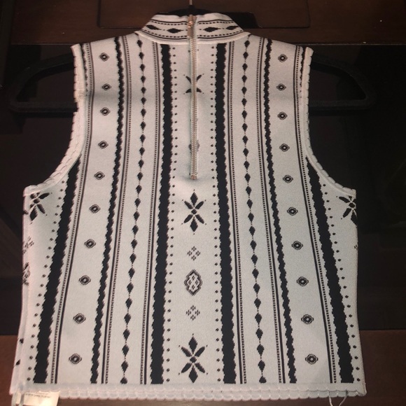 Knit mock neck top - Picture 2 of 2